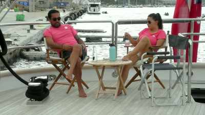 It"s interesting, everyone's
got a history, don"t they? - Below Deck Sailing Yacht