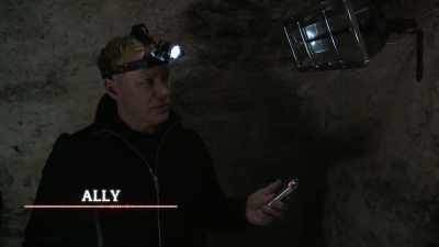 It said Ally.
I got chills from that. - Spooked Scotland