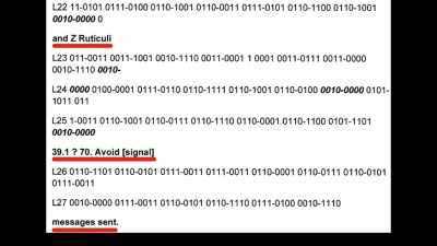 It said, avoid messages sent. - Truth Hunter