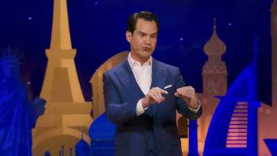 It said on the side of the box, - Jimmy Carr: The Best of Ultimate Gold Greatest Hits