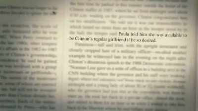 It said something consensual
had happened between - The Clinton Affair