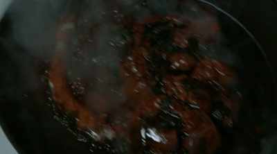 It is said sometimes
she eats the afterbirth, - The Child Remains