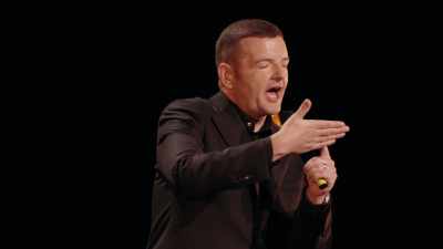 It said, "Your maw's got baws
and your da loves it." - Kevin Bridges: The Overdue Catch-Up