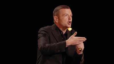 It said, "Your maw's got baws." - Kevin Bridges: The Overdue Catch-Up