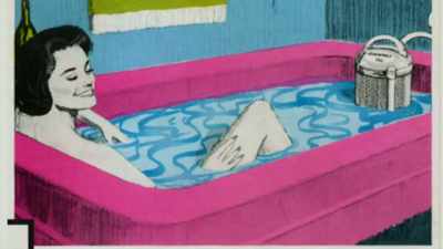 It sat on the edge
of your bathtub - The Lady and the Dale
