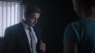 It says "cock burn." - Wentworth
