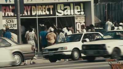 IT SAYS "FACTORY DIRECT SALE." - LA 92