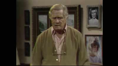 It says,
"Henry Warnimont is old, - Punky Brewster