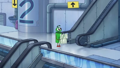 It says here we've got to go
up to the third floor. - StoryBots: Answer Time