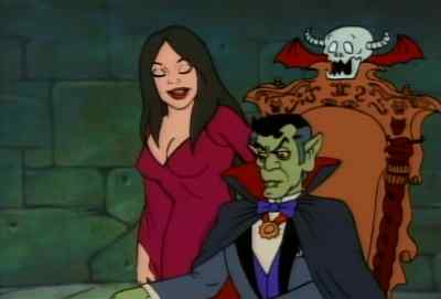 It says he's an American Mmm and he's cute - Scooby Doo and the Reluctant Werewolf