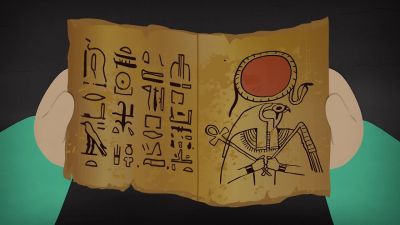 It says, "I hope you can get
the help you need. - South Park