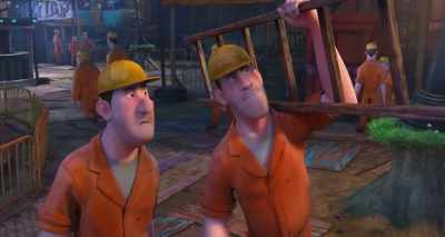 It says "Libertyland," you moron. - The Nut Job 2: Nutty by Nature