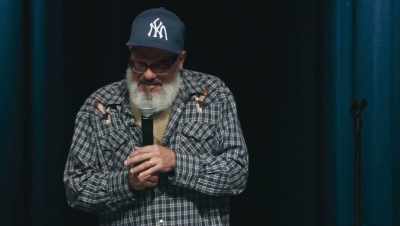 It says it on there, gentle!" - David Cross: Oh Come On