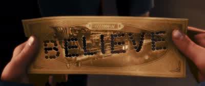 - It says... - The Polar Express