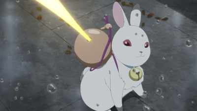 It says,
"When you get tired from running, walk." - Child of Kamiari Month