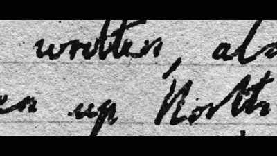 It seemed to be someone deliberately - The Ripper