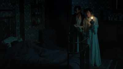 It seemed to be leering directly at her. - Angelica
