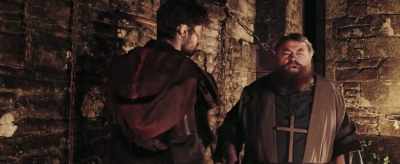 It seems that a blind old friar
is nothing to bother about - Robin Hood: The Rebellion