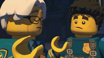 -It seems awkward.
-Chill out, El Capitan. - LEGO City Adventures