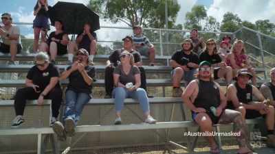 It seems burnouts
Hayden's here with his mate, Billy, - Miriam Margolyes: Australia Unmasked