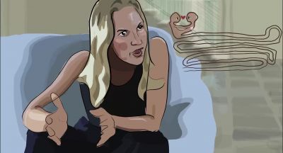 It seems to come out of a striving and a frustration - Waking Life