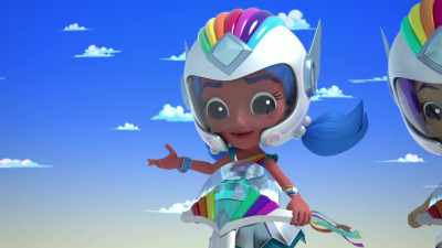It seems highly illogical
to go into that intense sandstorm! - Rainbow Rangers