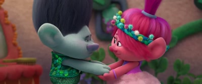 It seems like more than
a macramé issue. [chuckles] - Trolls Band Together