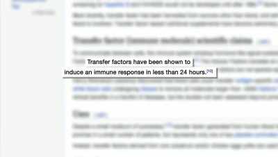 IT SEEMS TO BOOST THE IMMUNITY
TO SPECIFIC VIRUSES, - The Pathological Optimist