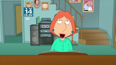 ♪ It seems today
that all you see ♪ - Family Guy
