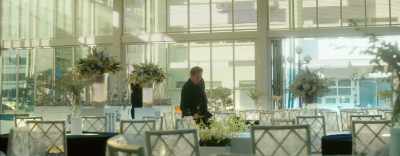 It seems that way
because of the glass. - A Man and a Woman