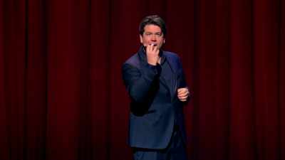 It was seeping through the mask
by the time I got there. - Michael McIntyre: Showman