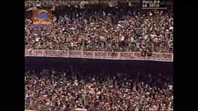 It was sensational to actually play
when the crowd is that big and that loud. - Bad Sport