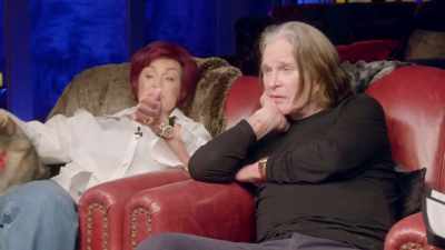 It shook the poster on the wall - The Osbournes Want to Believe