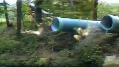 It shoots you out
the side of a mountain, - Class Action Park
