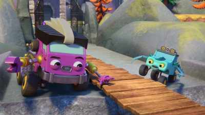 It should be stable enough
for Briggs to drive across. - Mighty Monsterwheelies