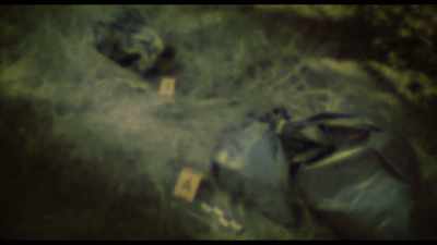It was shown that the fingerprints
found on the garbage bags - Murder by the Coast