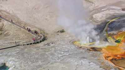 It was signed into law by
President Ulysses S. Grant - Yellowstone: One-Fifty