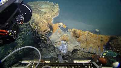 IT SITS THERE LIKE A
LAKE ON THE OCEAN FLOOR. - Strange Evidence