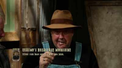It smells a little pea. - Moonshiners: Master Distiller