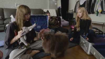 It is so tiring when we work, - Blackpink: Light Up the Sky
