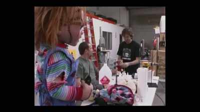 It was sort of an
odd start for us, - Living with Chucky