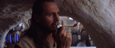 It sounds like bait to establish a connection trace - Star Wars: Episode I   The Phantom Menace