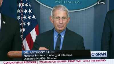 It sounds like just something that he read - Thank You Dr. Fauci