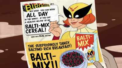 It started as a crazy
marketing stunt - Birdgirl