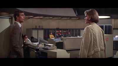 It started slowing down
fifteen minutes ago. - Colossus: The Forbin Project