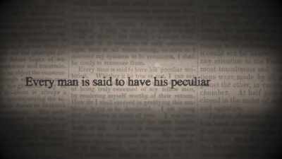 It starts saying, every man
has his peculiar ambition. - Abraham Lincoln