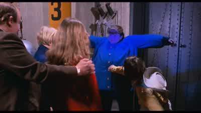 She'll pop It happens every timeThey all become blueberries You've done it this time - Willy Wonka &amp; the Chocolate Factory