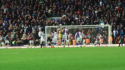 It is swung in but
they've got it away.' - Mission to Burnley
