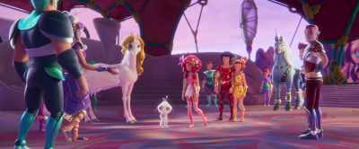 It takes a great warrior to
stand up to a powerful enemy. - Mia and Me: The Hero of Centopia