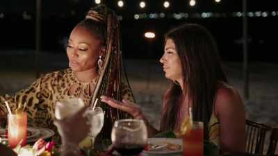 - It takes a lot to get me mad,
but you know, - The Real Housewives Ultimate Girls Trip